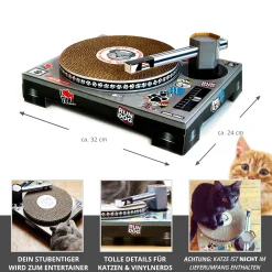 DIY Katzen Kratzbaum - DJ Pult "Cat Scratch"