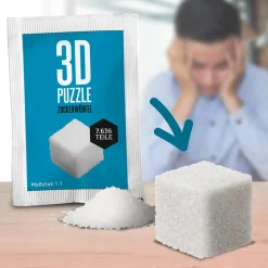 3D Puzzle - Zuckerwürfel