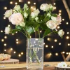 Eckige Vase - Diamanthochzeit