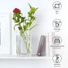 Eckige Vase mit Gravur - 50. Geburtstag