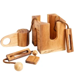 Edelholz Flaschenpuzzle