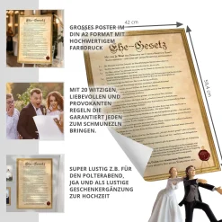 Ehegesetz Poster XXL - Historisch