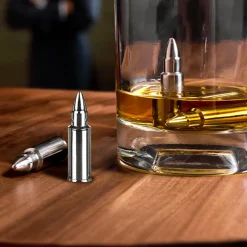 Eiswürfel Patronen aus Metall