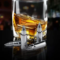 Eiswürfel Patronen aus Metall