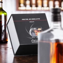 Eiswürfel Patronen aus Metall