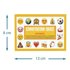 Emoticon Quiz - Kartenspiel