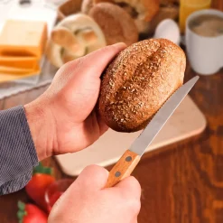 2er Set Frühstücksbrett mit Messer - Die besten Großeltern