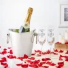 2er Set Sektglas mit Gravur - Goldene Hochzeit