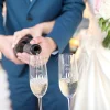 2er Set Sektglas mit Gravur - Rubinhochzeit