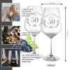 2er Set Weingläser mit Gravur - Goldhochzeit