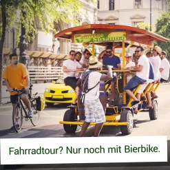 Euer eigenes Bierbike - Thekenfahrrad und Familienkutsche