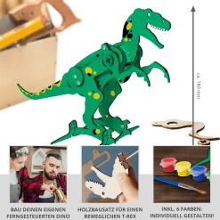 Ferngesteuerter Dinosaurier Bausatz - Build your own