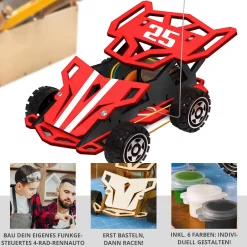 Ferngesteuertes Auto Bausatz - Build your own