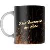 Feuerwerk der Liebe - personalisierte Tasse