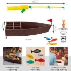 Fische angeln Partyspiel - Shot Trinkspiel