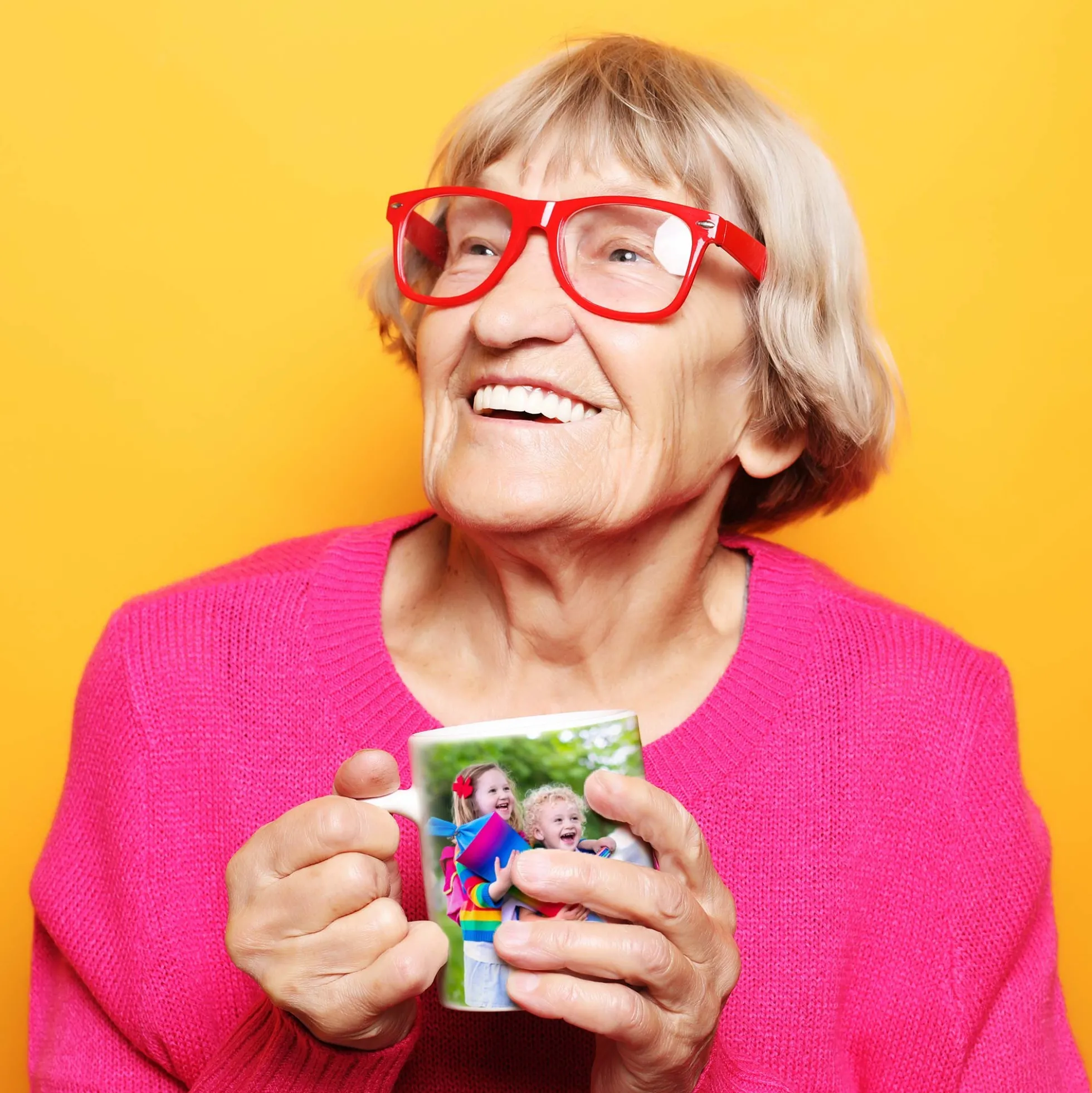 Fototasse Oma - personalisiert