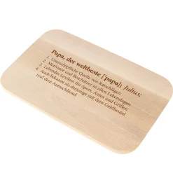 Frühstücksbrettchen Set mit Gravur - Definition Eltern - Personalisiert
