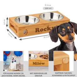 Futternapf für Hunde - Personalisierter Hundenapf