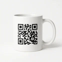 Geheimtasse mit QR-Code – Scanne & erhalte "Fuck off"