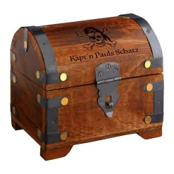 Geld Schatztruhe Piratenschatz - Dunkel