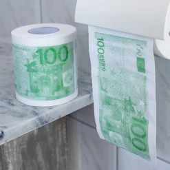 Geld Toilettenpapier - 100 Euro - 2er Set