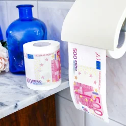 Geld Toilettenpapier - 500 Euro - 2er Set