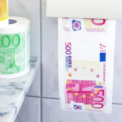 Geld Toilettenpapier - 500 Euro - 2er Set