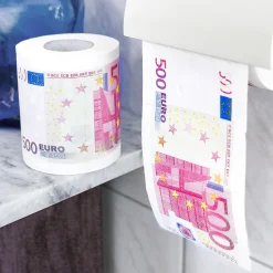 Geld Toilettenpapier - 500 Euro - 2er Set