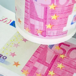Geld Toilettenpapier - 500 Euro - 2er Set