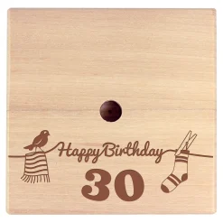 Geld Wäschespinne zum 30. Geburtstag
