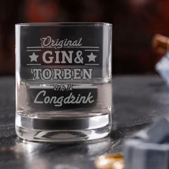 Ginglas Tumbler mit Gravur