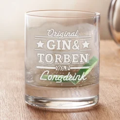 Ginglas Tumbler mit Gravur