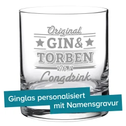 Ginglas Tumbler mit Gravur