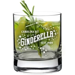 Ginglas Tumbler mit Gravur - Ginderella