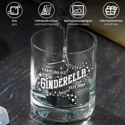 Ginglas Tumbler mit Gravur - Ginderella