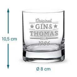 Ginglas Tumbler zum Geburtstag