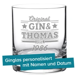 Ginglas Tumbler zum Geburtstag