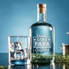 Glaskaraffe mit Gravur für Papa - Gin