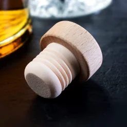 Glaskaraffe mit Gravur - Ginologe