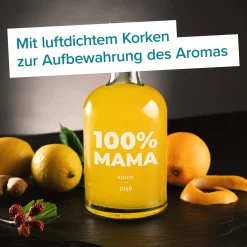 Glaskaraffe mit Gravur - 100% Name
