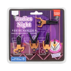 Glasmarkierer Sexy Dancer - 4er Set