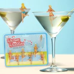 Glasmarkierer Strand Girls - 6er Set
