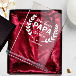 Glaspokal - Auszeichnung für besten Papa