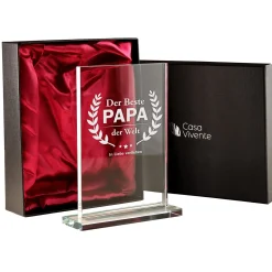 Glaspokal - Auszeichnung für besten Papa