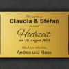 Goldene Schallplatte - Hochzeitsbild