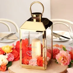 Gold Laterne zur Hochzeit