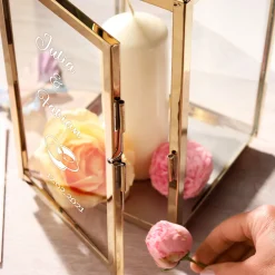 Gold Laterne zur Hochzeit