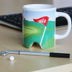 Golf Becher mit Putter