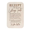 Graviertes Frühstücksbrettchen - Tante Rezept