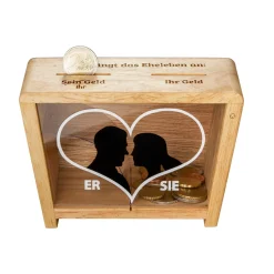 Gravierte Spardose - Eheleben